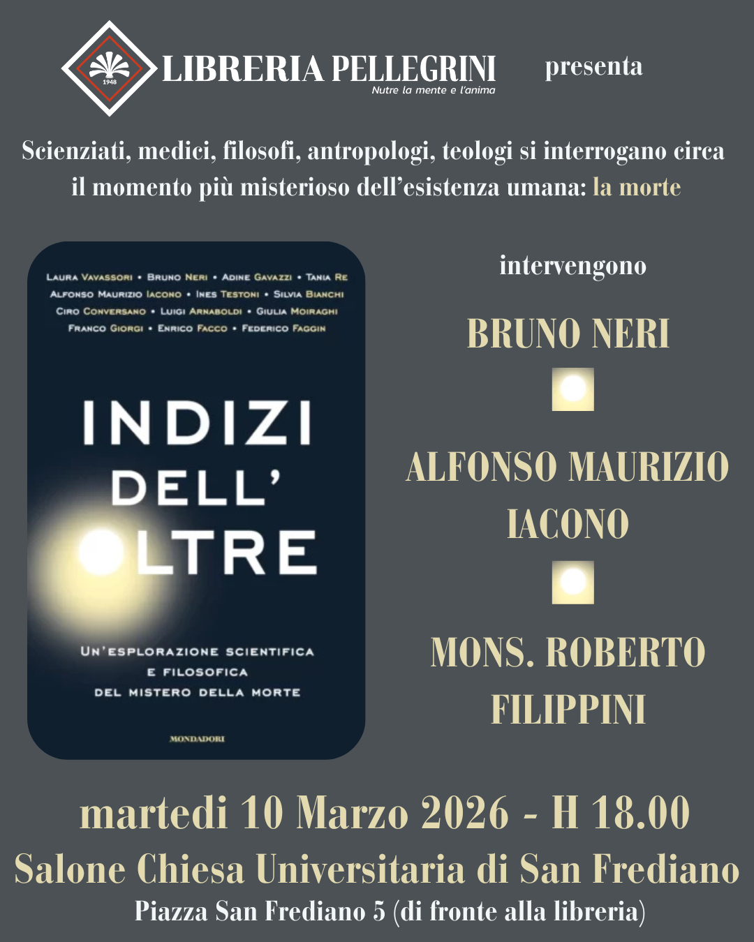 <h3>INDIZI DELL'OLTRE</h3>